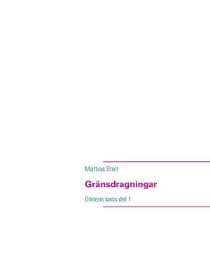 cover image of Gränsdragningar